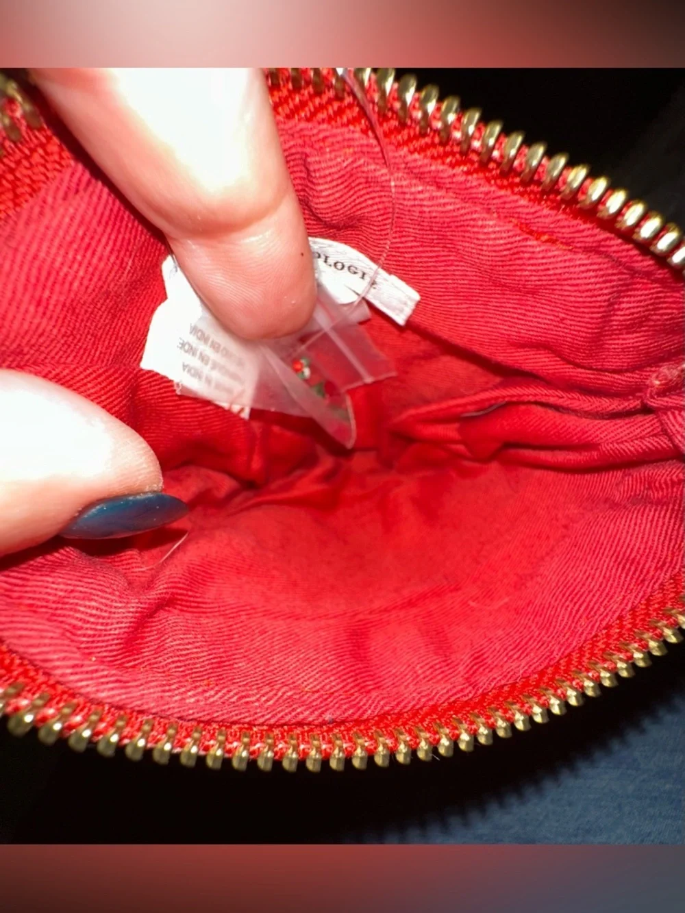 RARE ANTHROPOLOGIE NWT Watermelon Coin Purse